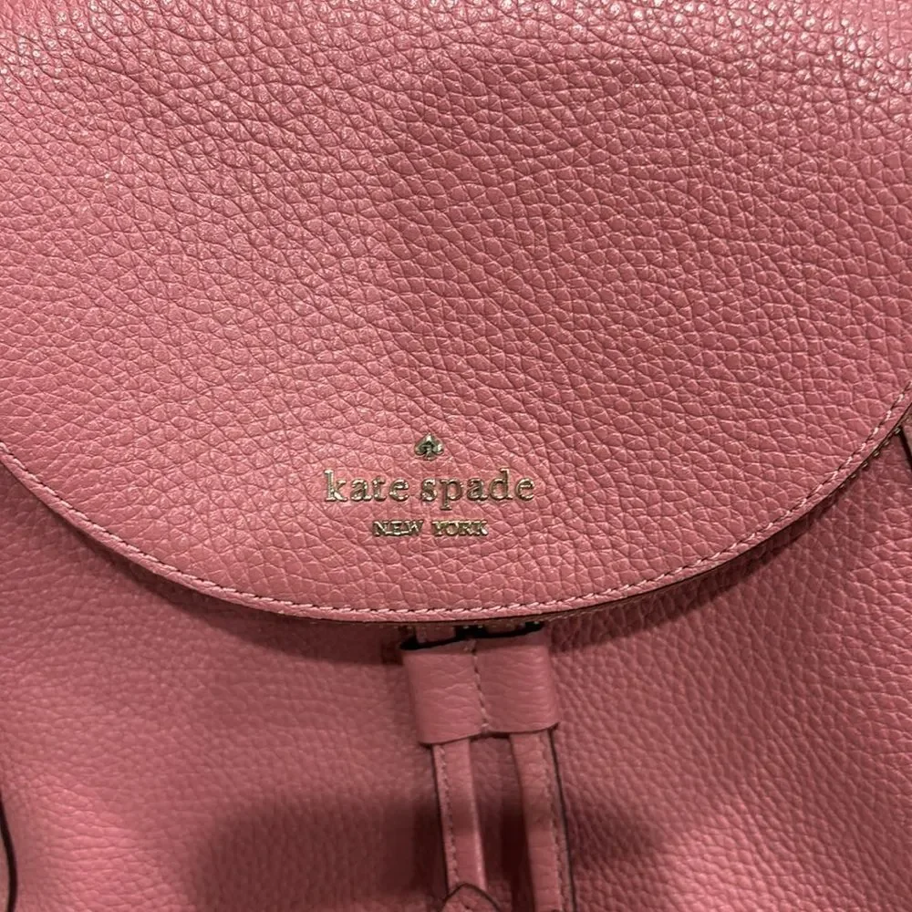 NWOT Kate Spade Leila Medium Backpack Pink - Picture 2 of 9